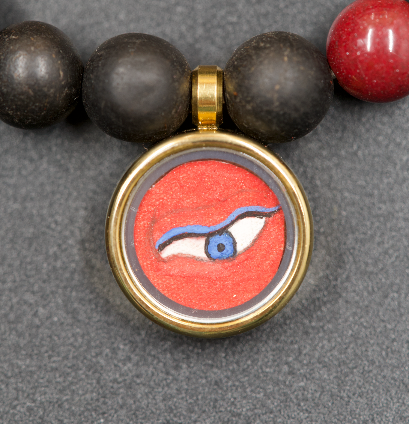 Tibetan Herbal Prayer Bead Bracelet · Object 105