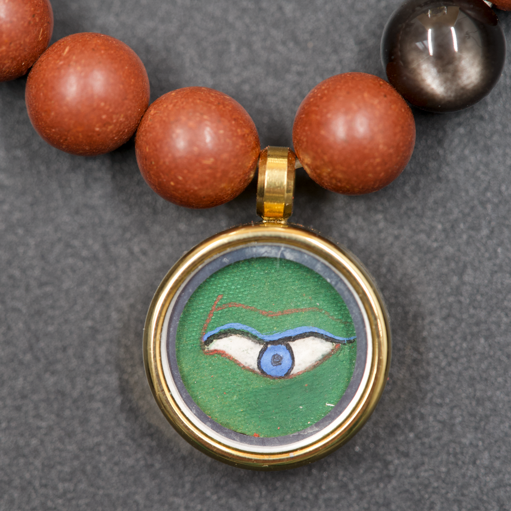 Tibetan Herbal Prayer Bead Bracelet · Object 104