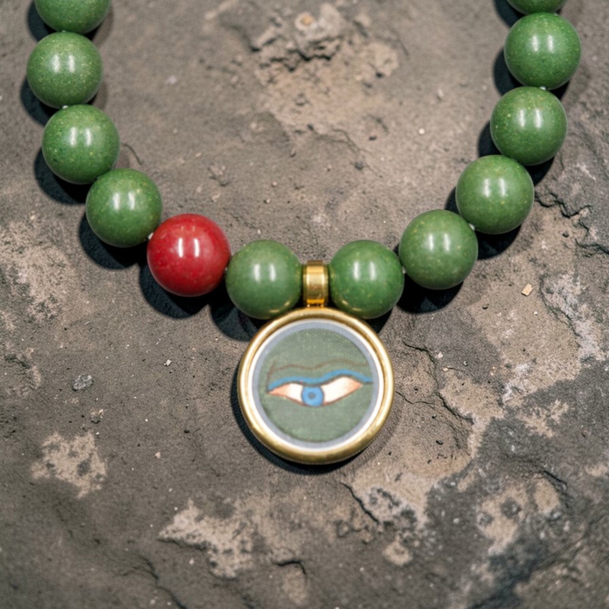 Tibetan Herbal Prayer Bead Bracelet · Object 101