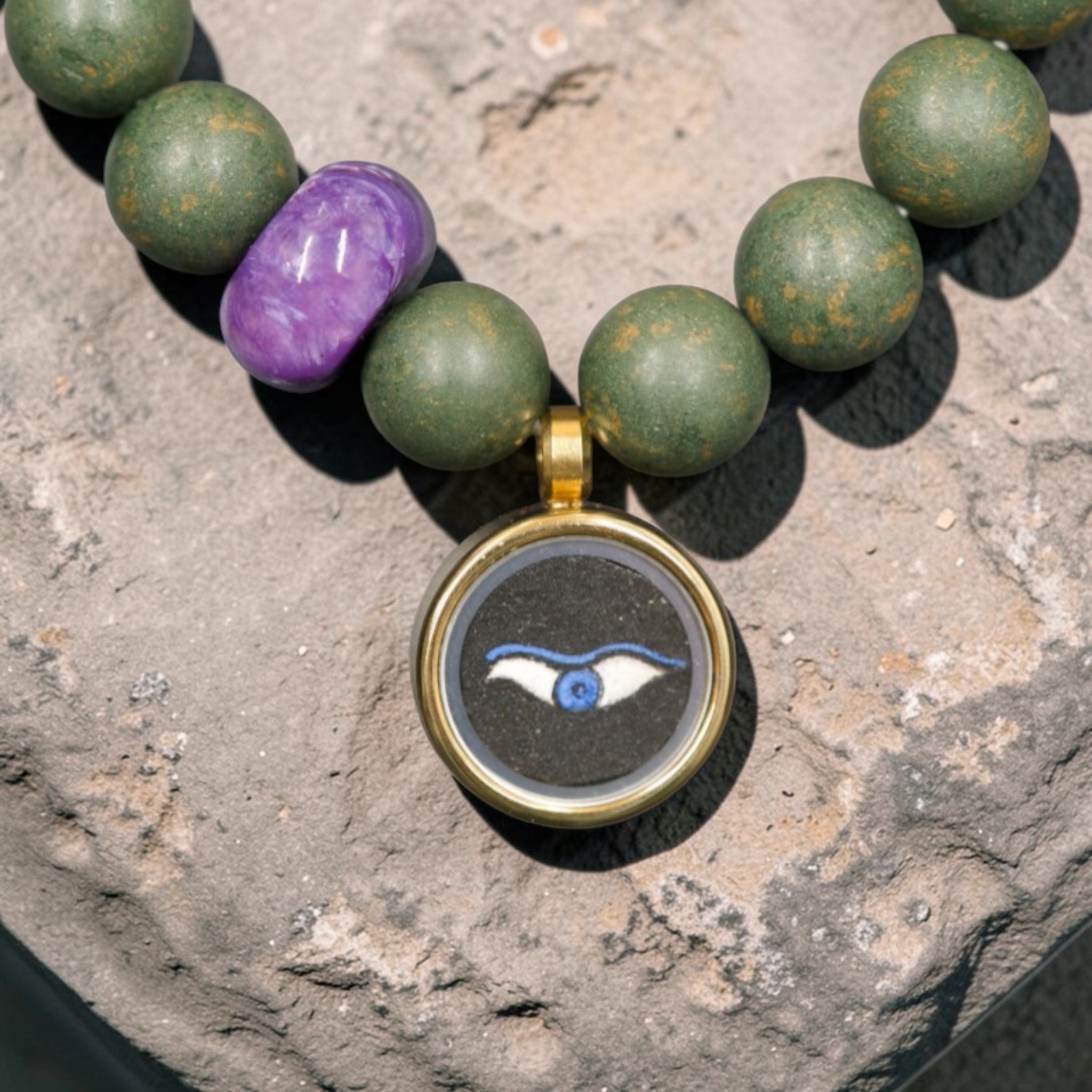 Tibetan Herbal Prayer Bead Bracelet · Object 103