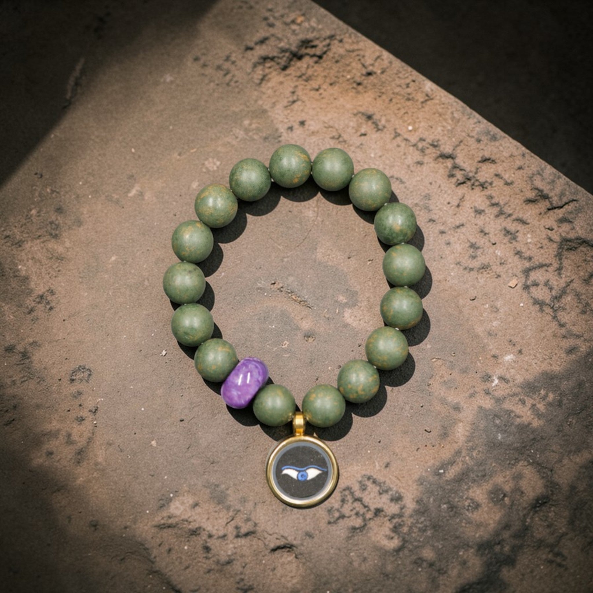 Tibetan Herbal Prayer Bead Bracelet · Object 103