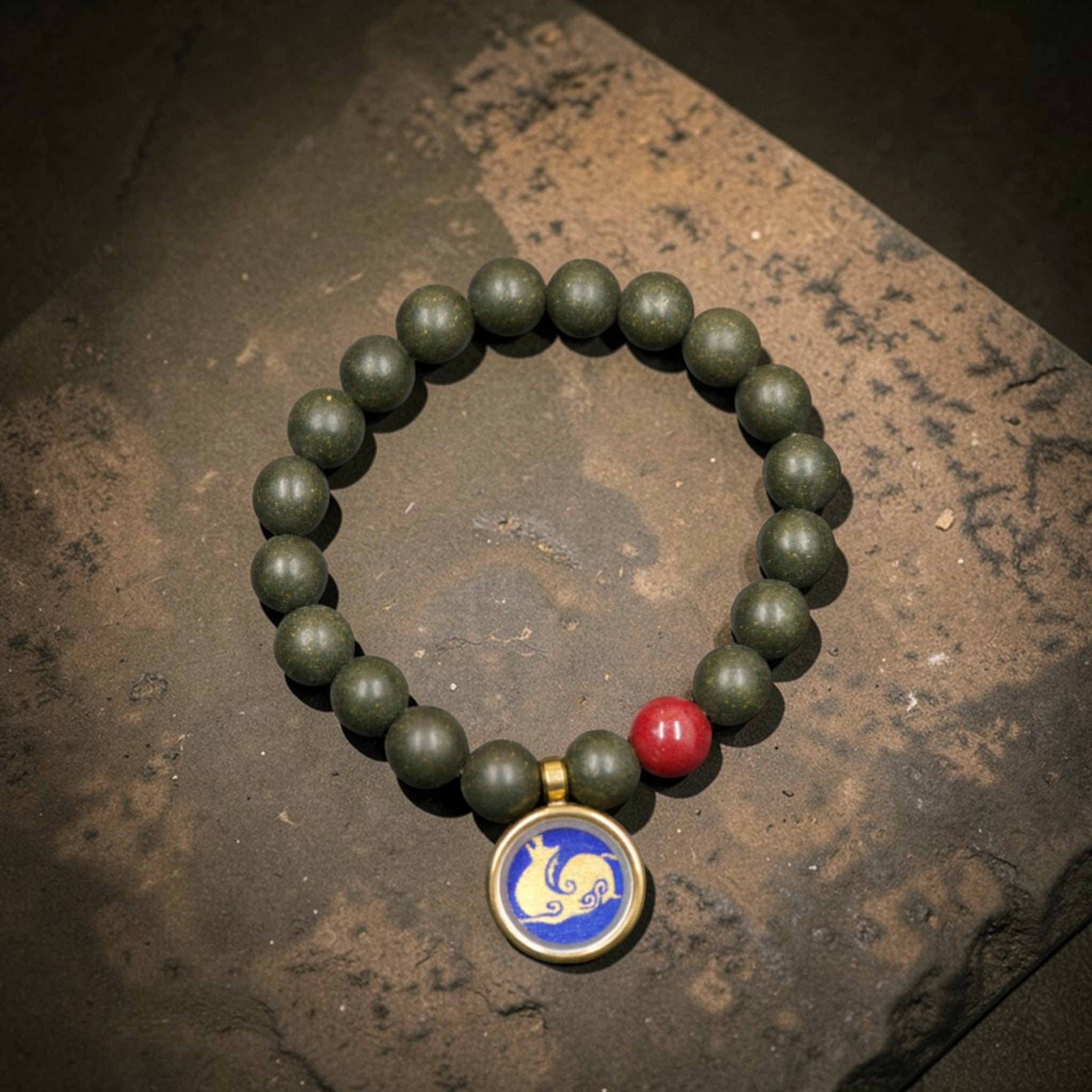 Tibetan Herbal Prayer Bead Bracelet · Object 1006