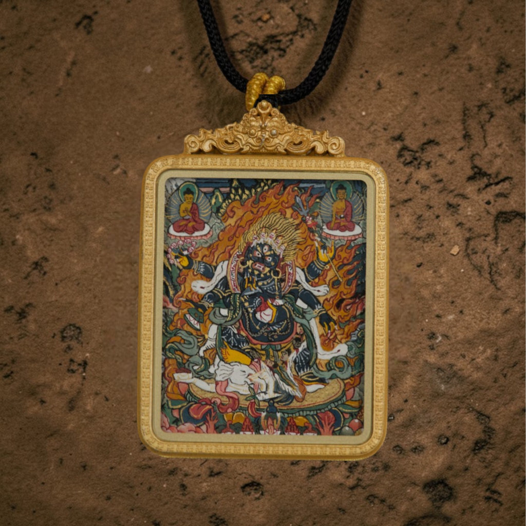 Mahakala Thangka Pendant · Object 201