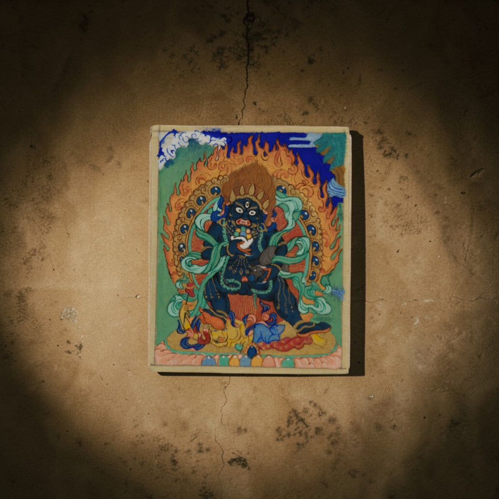 Black Jambhala Thangka Pendant · Object 202
