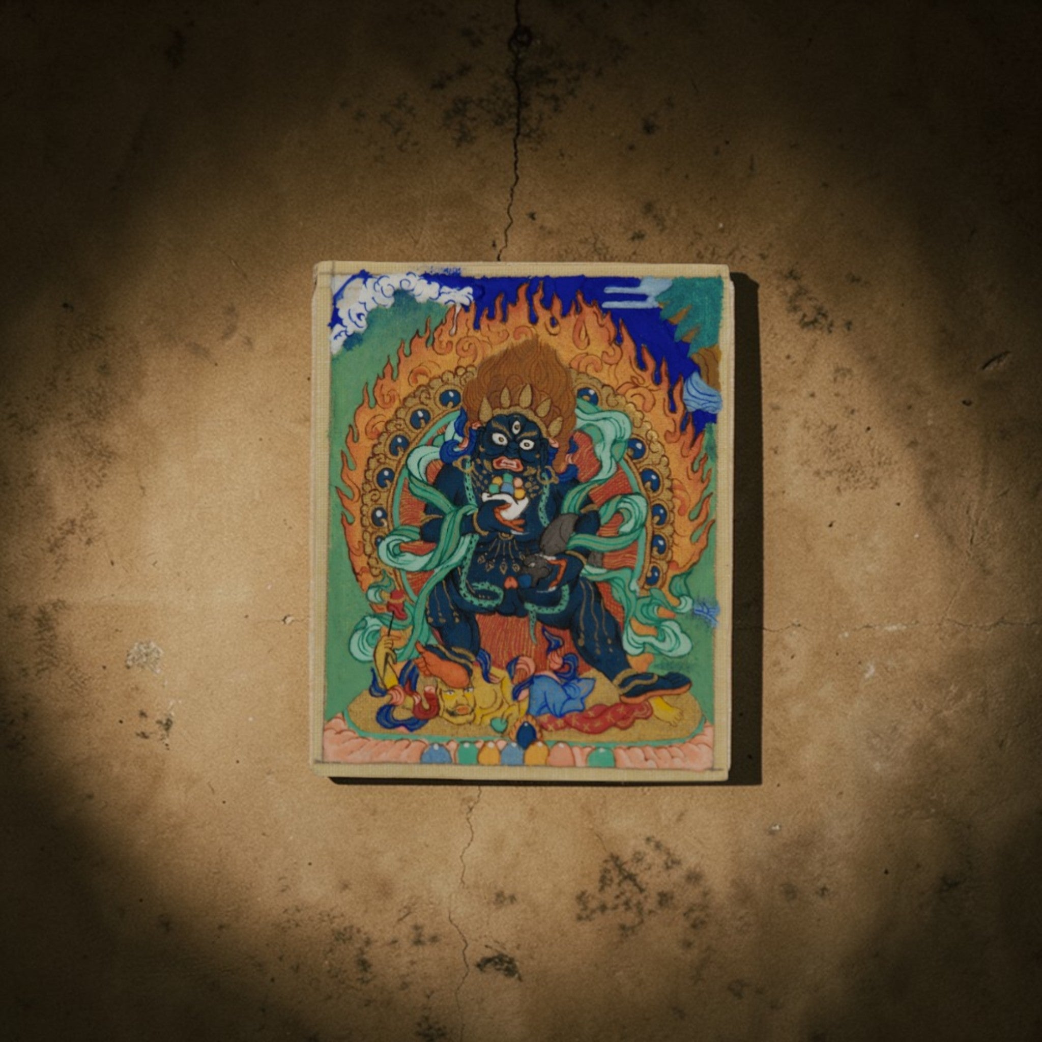 Black Jambhala Thangka Pendant · Object 202