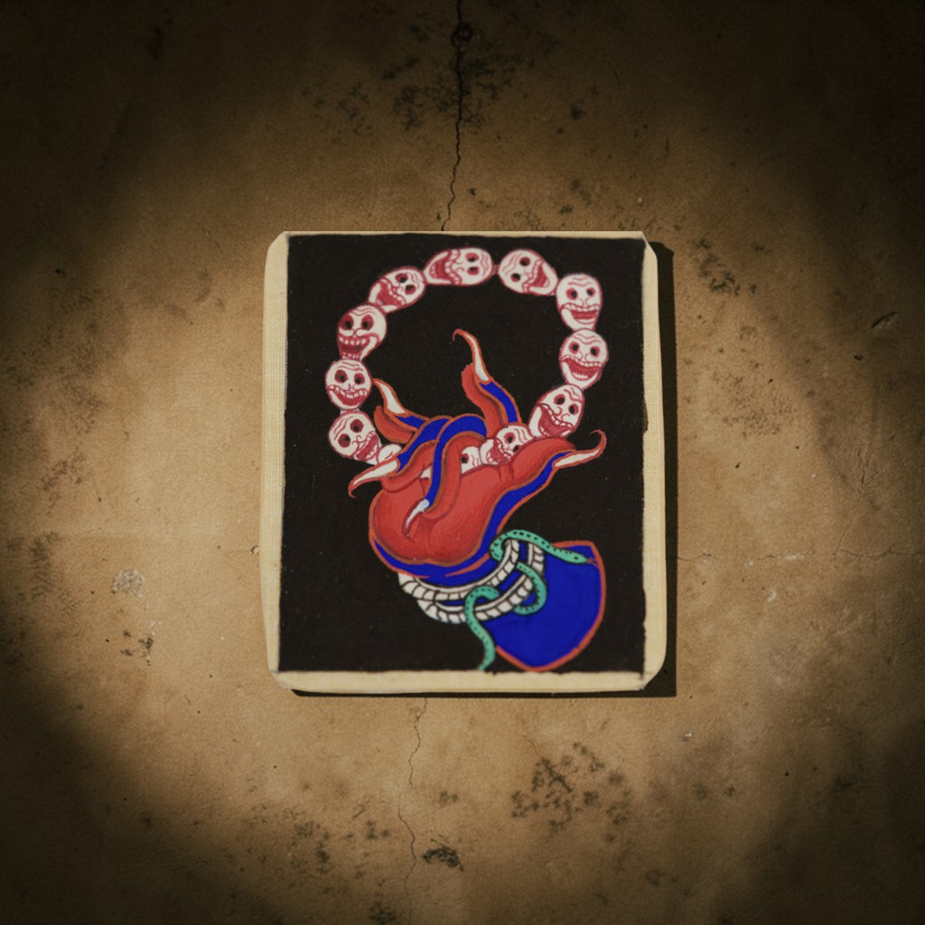 Mahakala Hand & Skull Rosary · Object 203