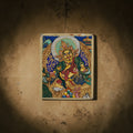 Yellow Jambhala Thangka Pendant · Object 205