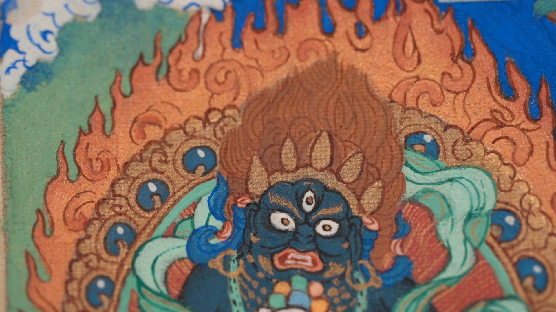 Black Jambhala Thangka Pendant · Object 202